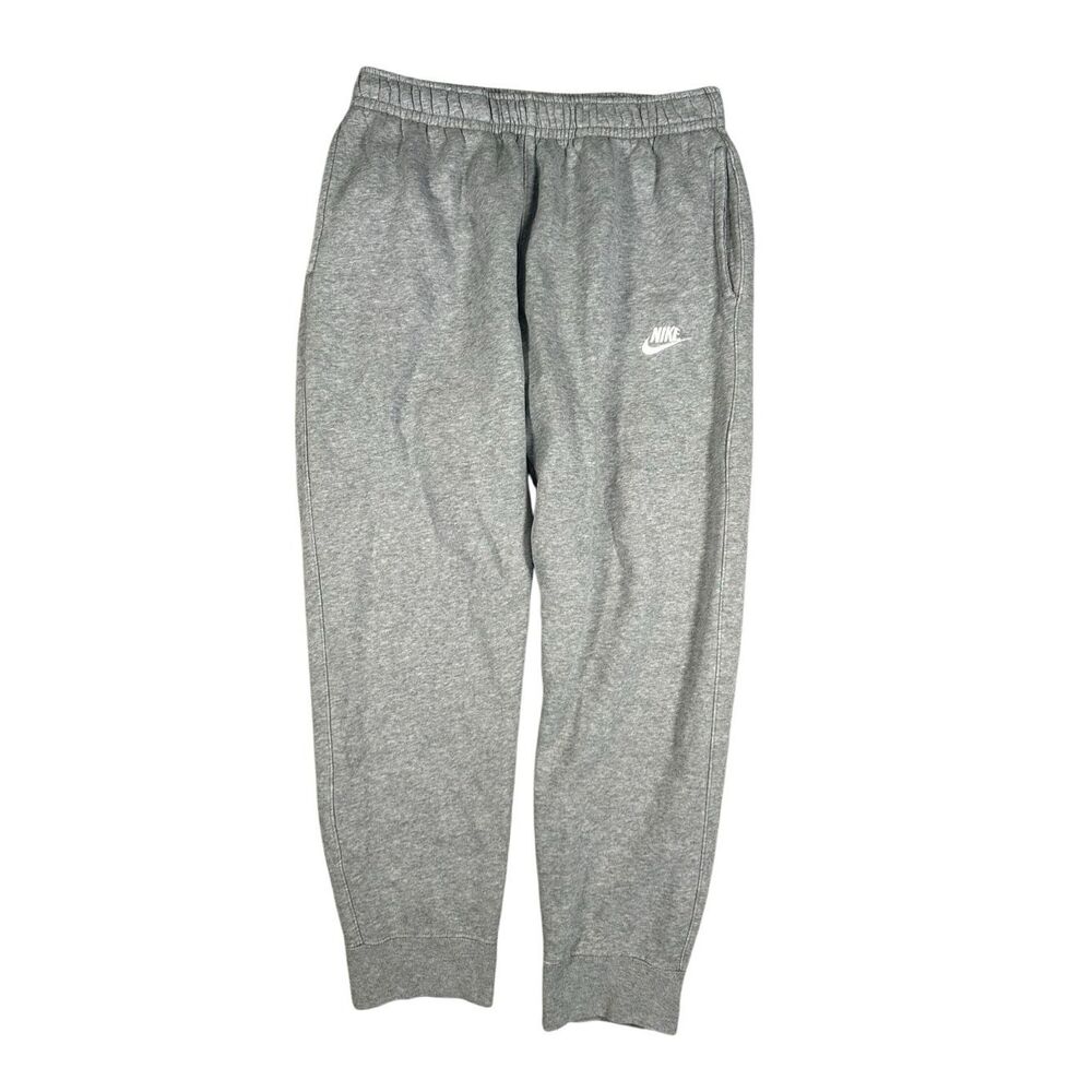 Nike Sportswear Club Fleece Jogger Sweatpants Light Gray Unisex Size Medium